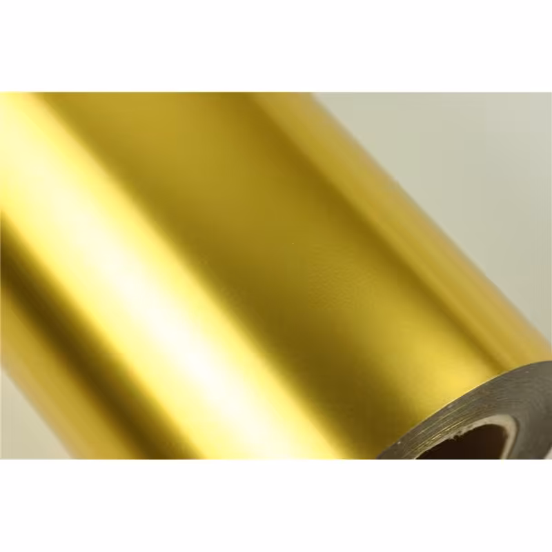 رول متالایز گلد 140 میکرون - عرض 106.7