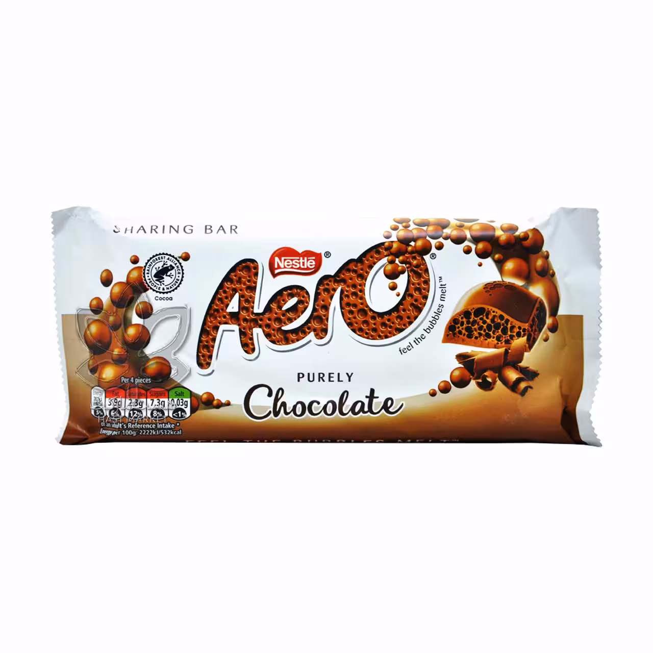 شکلات حبابی شیری 90 گرم ائرو نستله - Aero