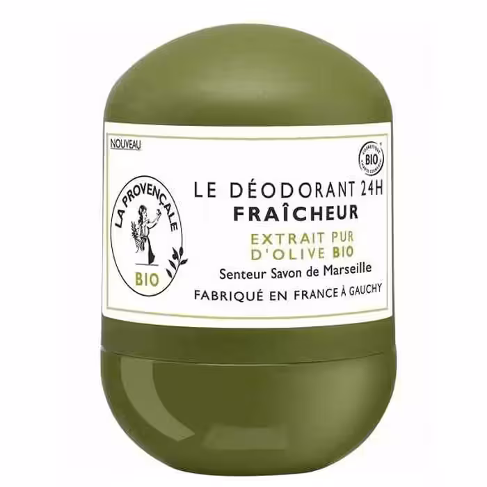 مام رول ضد تعریق ارگانیک لاپرو ونسال LA PROVENCALE فرانسه حجم 50 میل | حاوی عصاره زیتون خالص، بدون نمک آلومینیوم، رایحه زیتون