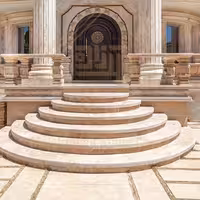 سنگ تراورتن درجه اعلا نوع آلفا برند راویس همراه با ضمانت نامه معتبر مناسب نما