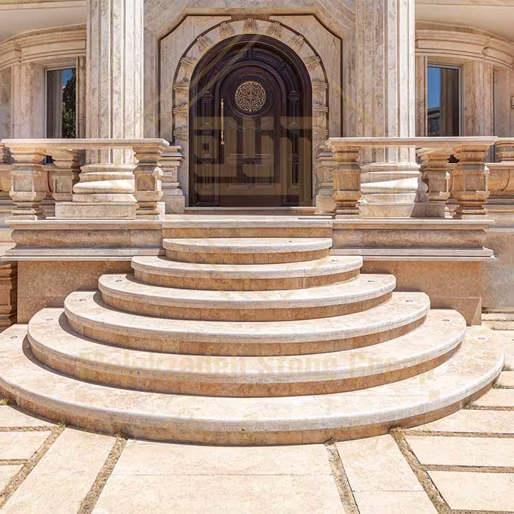 سنگ تراورتن درجه اعلا نوع آلفا برند راویس همراه با ضمانت نامه معتبر مناسب نما