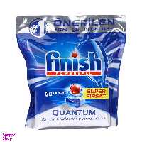 قرص ماشین ظرفشویی فینیش (Finish) مدل Quantum بسته 60 عددی