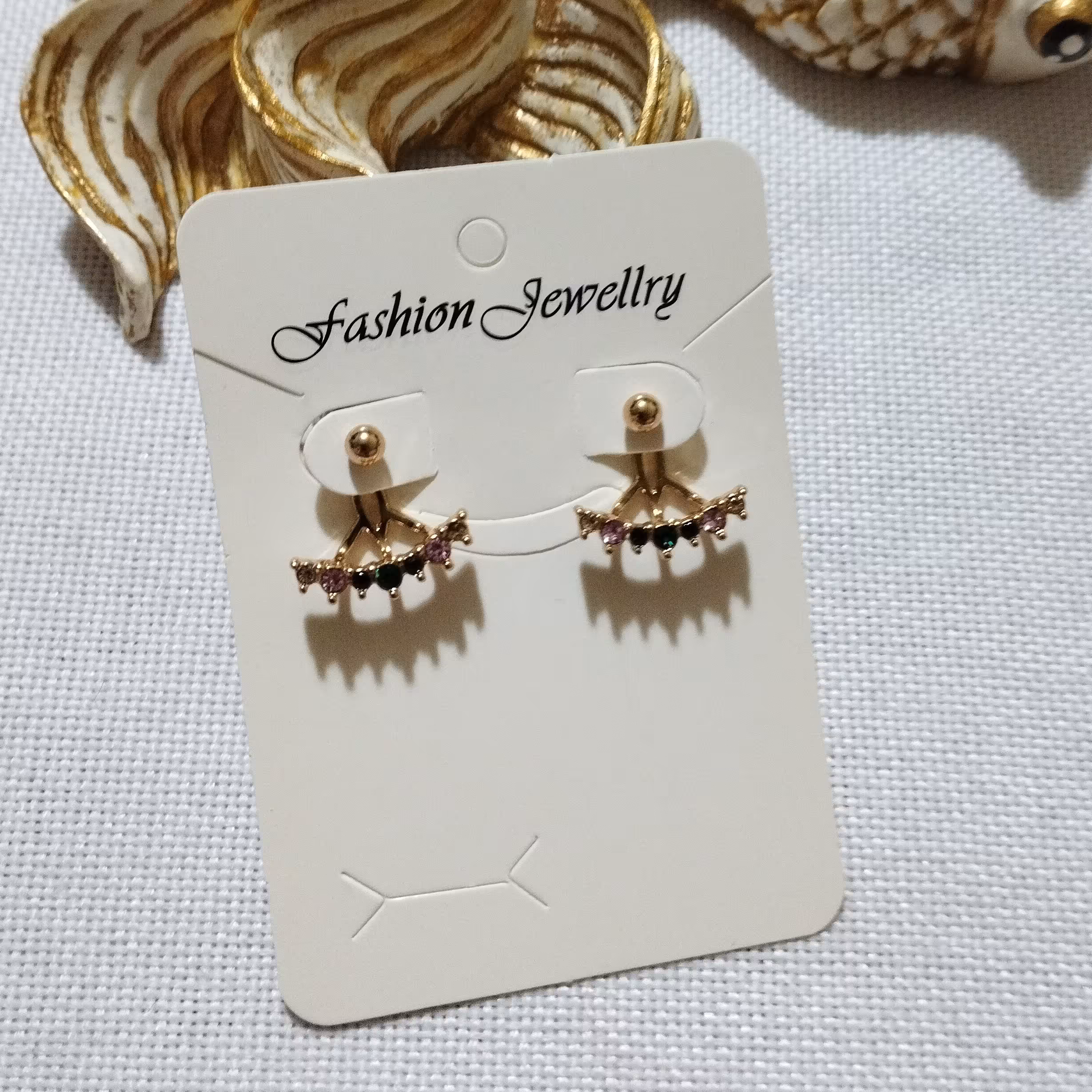 گوشواره دو حالته رنگی