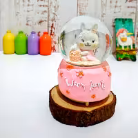 گوی پمپی موزیکال خرگوش سایزبزرگ