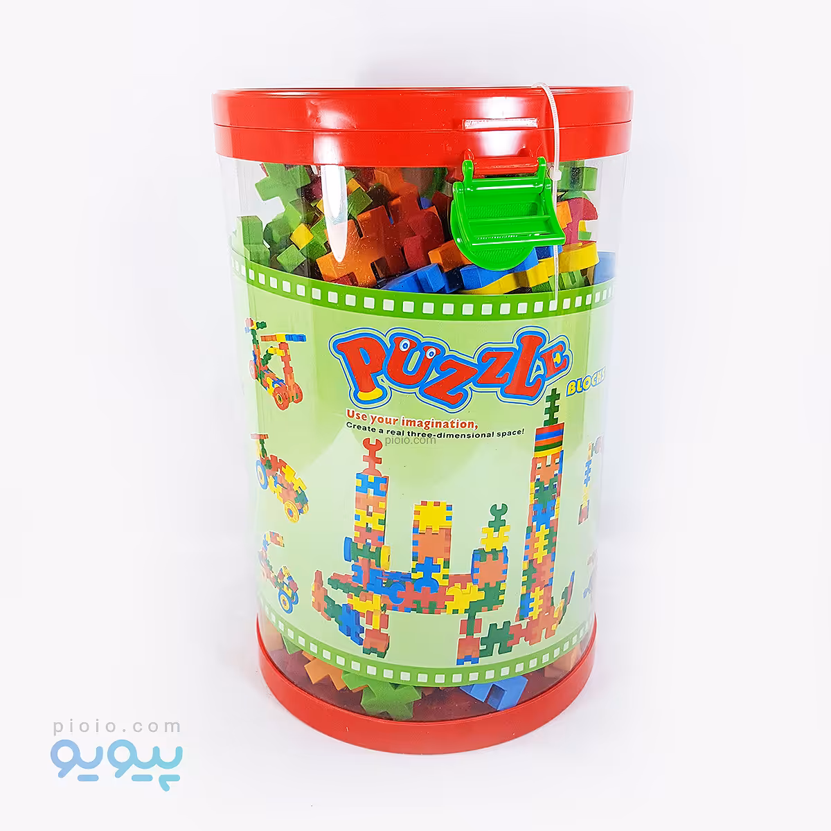 پازل سه بعدی فومی کد 123