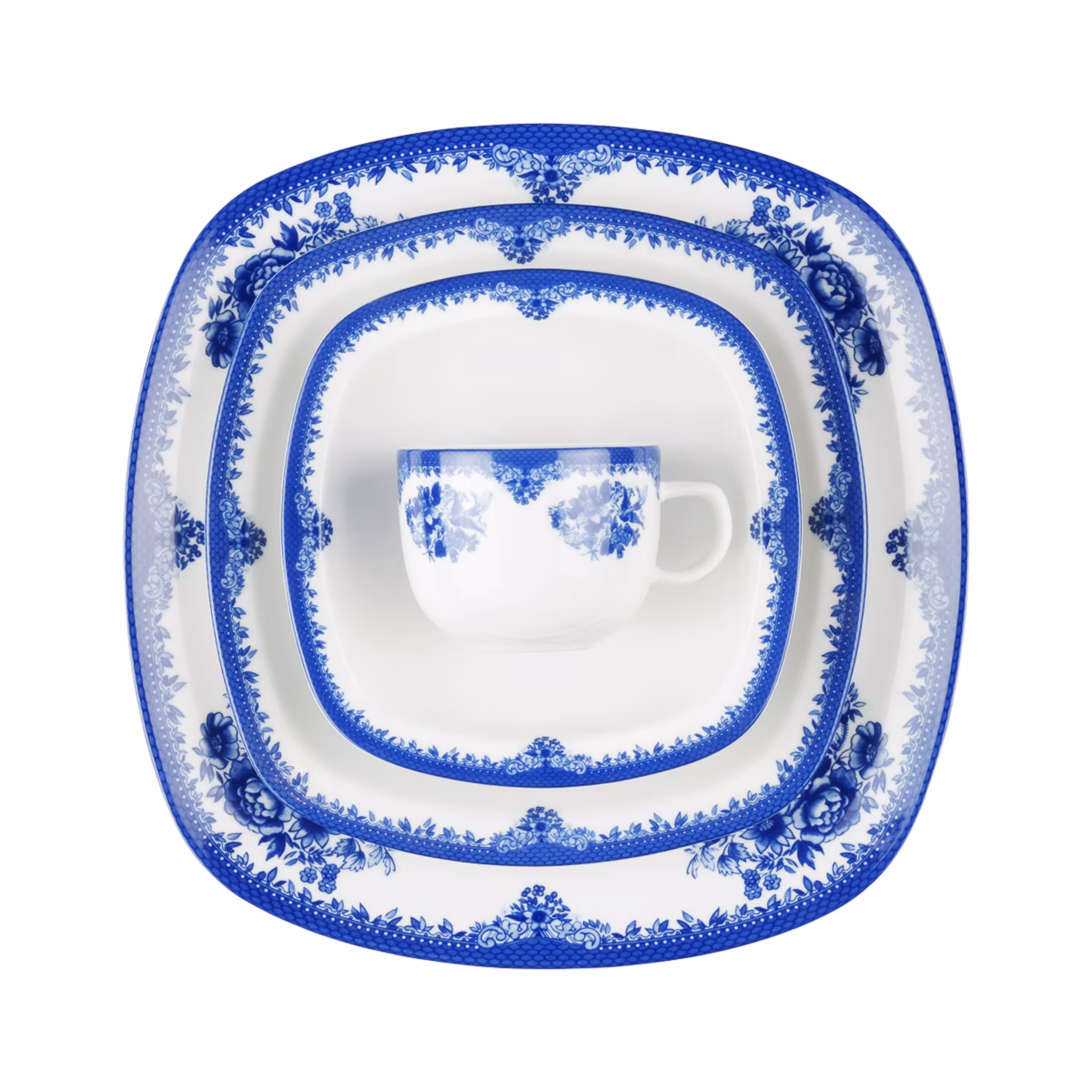 سرویس چینی زرین 12 نفره 98 پارچه فلورانس درجه عالی