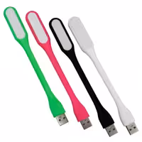 چراغ USB LED پک سلفونی USB LED Light رنگ سیلیکون قرمز
