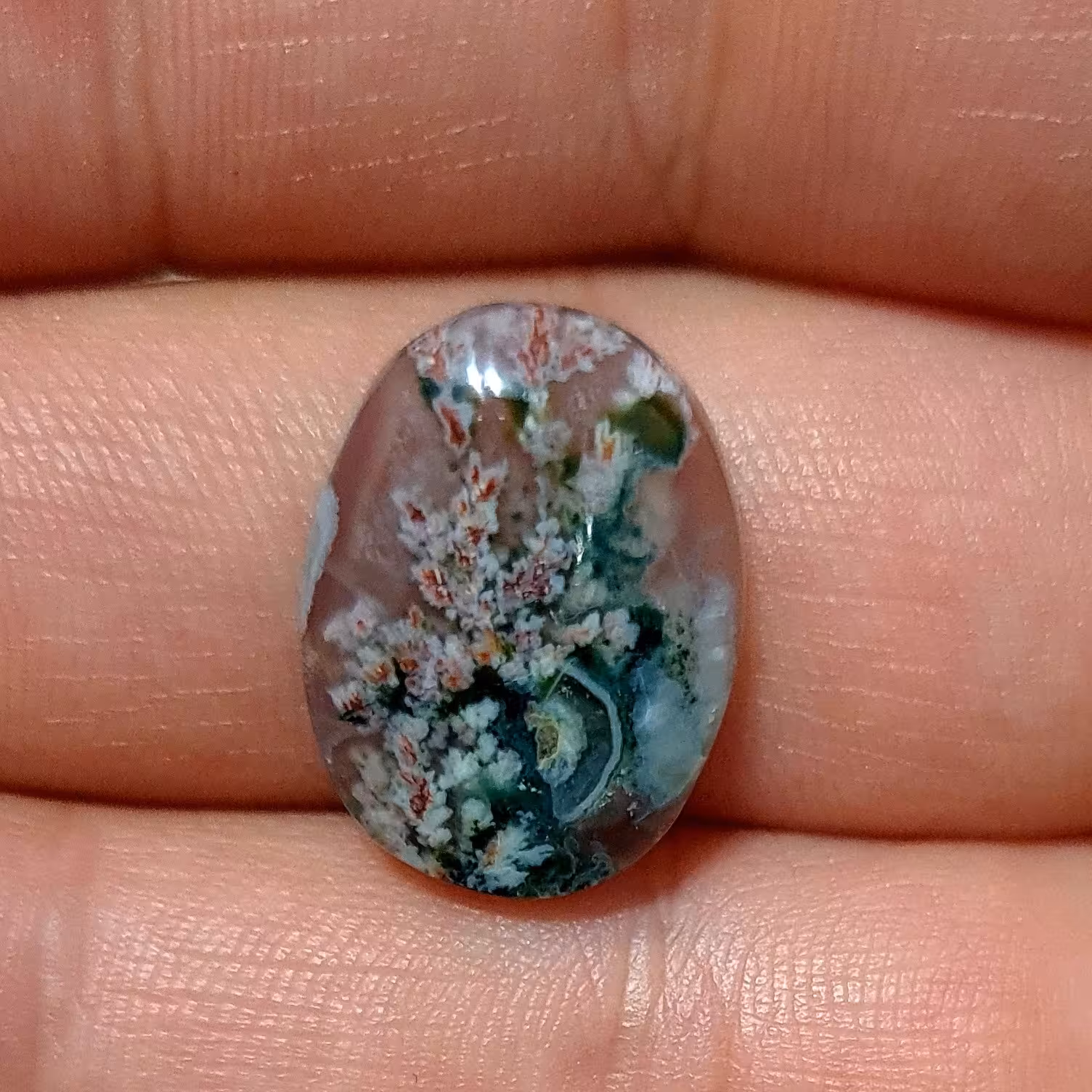 عقیق هفت رنگ معدنی 