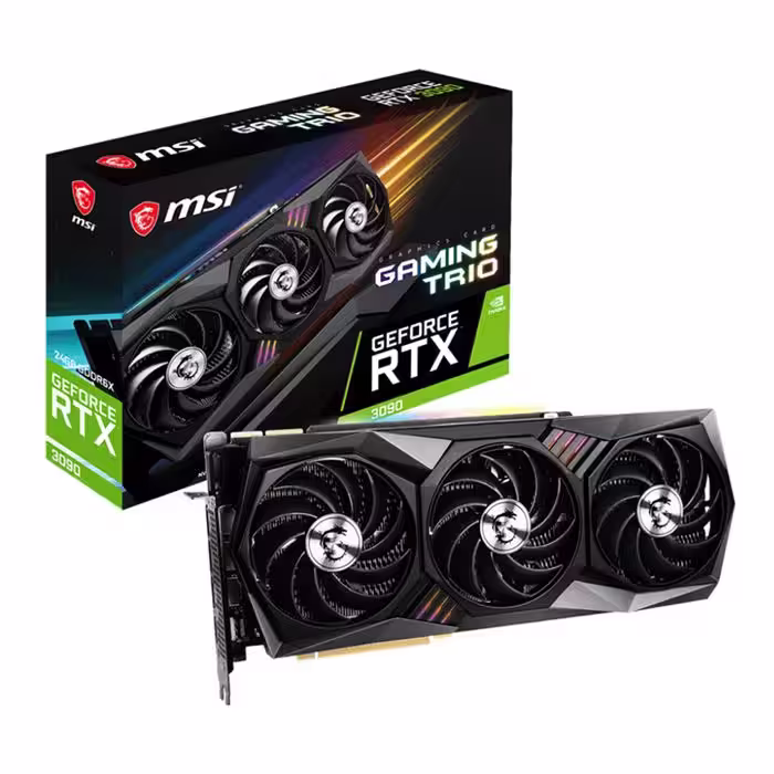 کارت گرافیک ام اس آی GeForce RTX 3090 GAMING TRIO 24G
