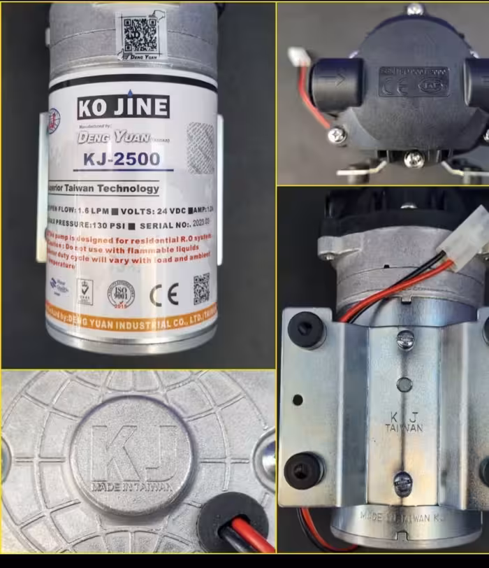 پمپ دستگاه تصفیه آب کوجین 24 ولت خانگی