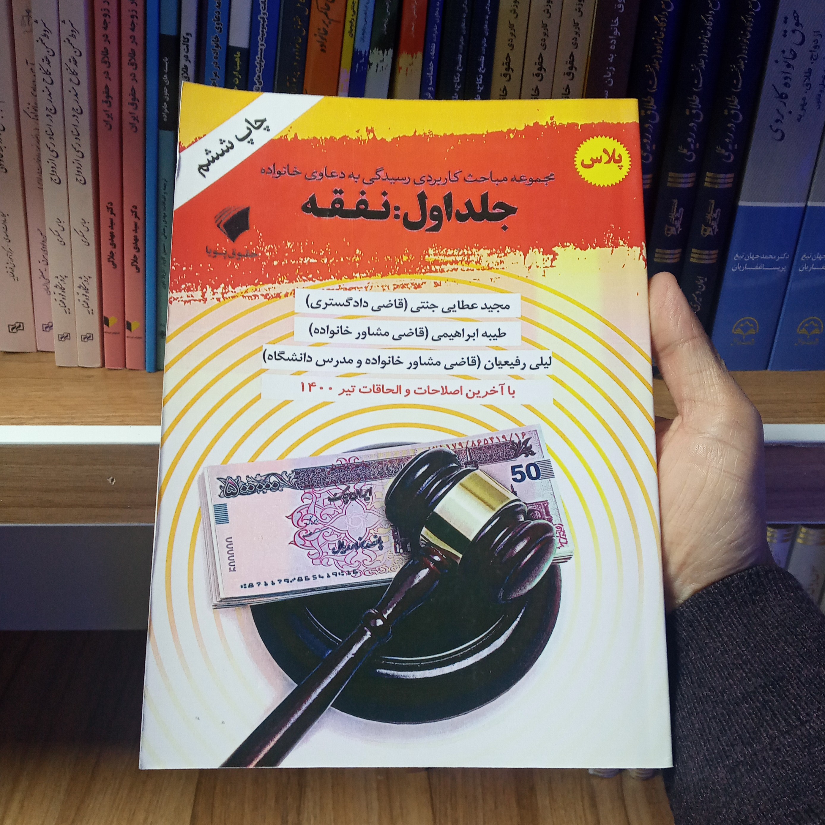 کتاب مجموعه مباحث کاربردی رسیدگی به دعاوی خانواده جلد اول نفقه