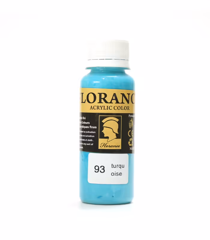 رنگ اکریلیک فلورانس 120 میلی لیتر Turquoise کد 93
