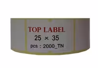 لیبل حرارتی تاپ لیبل 35x25
