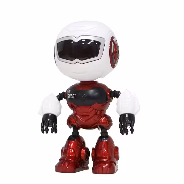 ربات فلزی موزیکال با قابلیت حرکت دست و پا