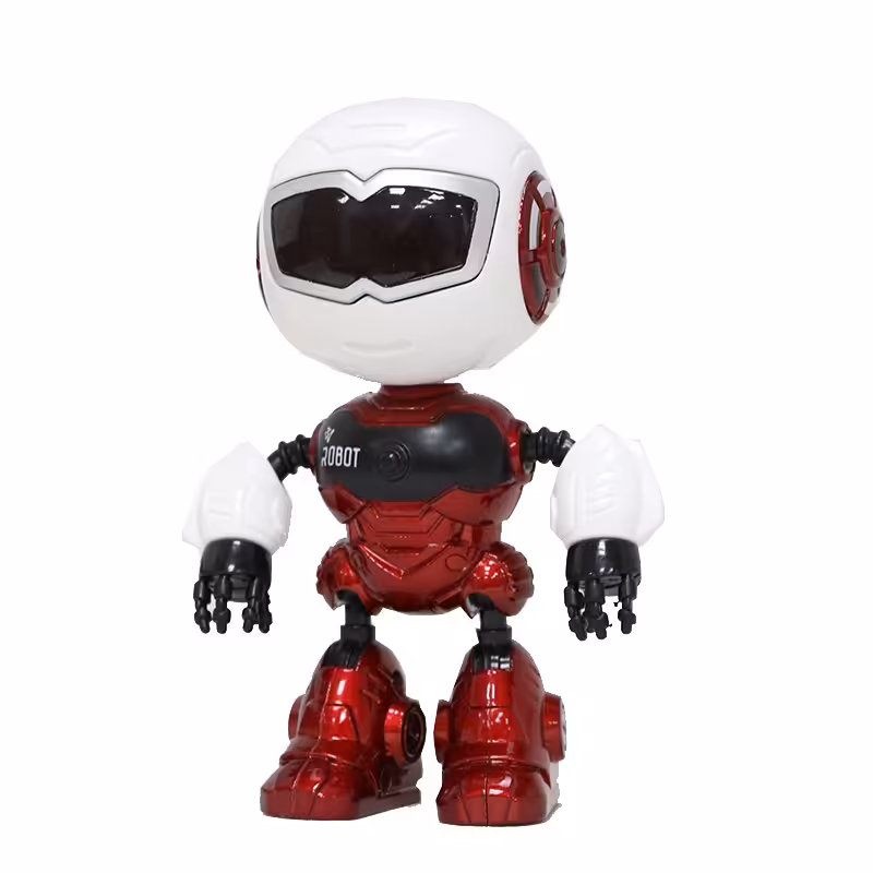 ربات فلزی موزیکال با قابلیت حرکت دست و پا