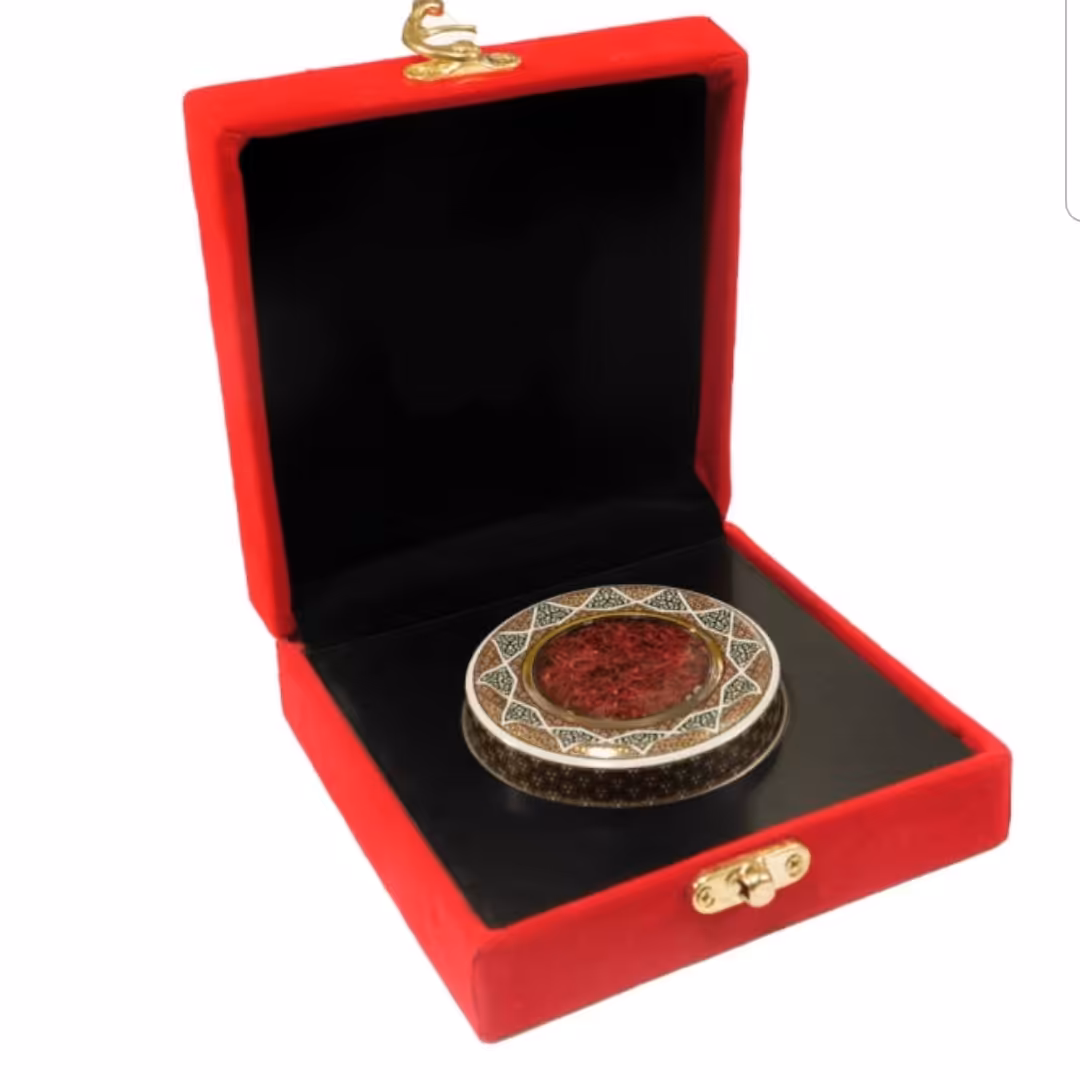 زعفران نگین سرخ ایران. ارسال رایگان. مناسب هدیه
