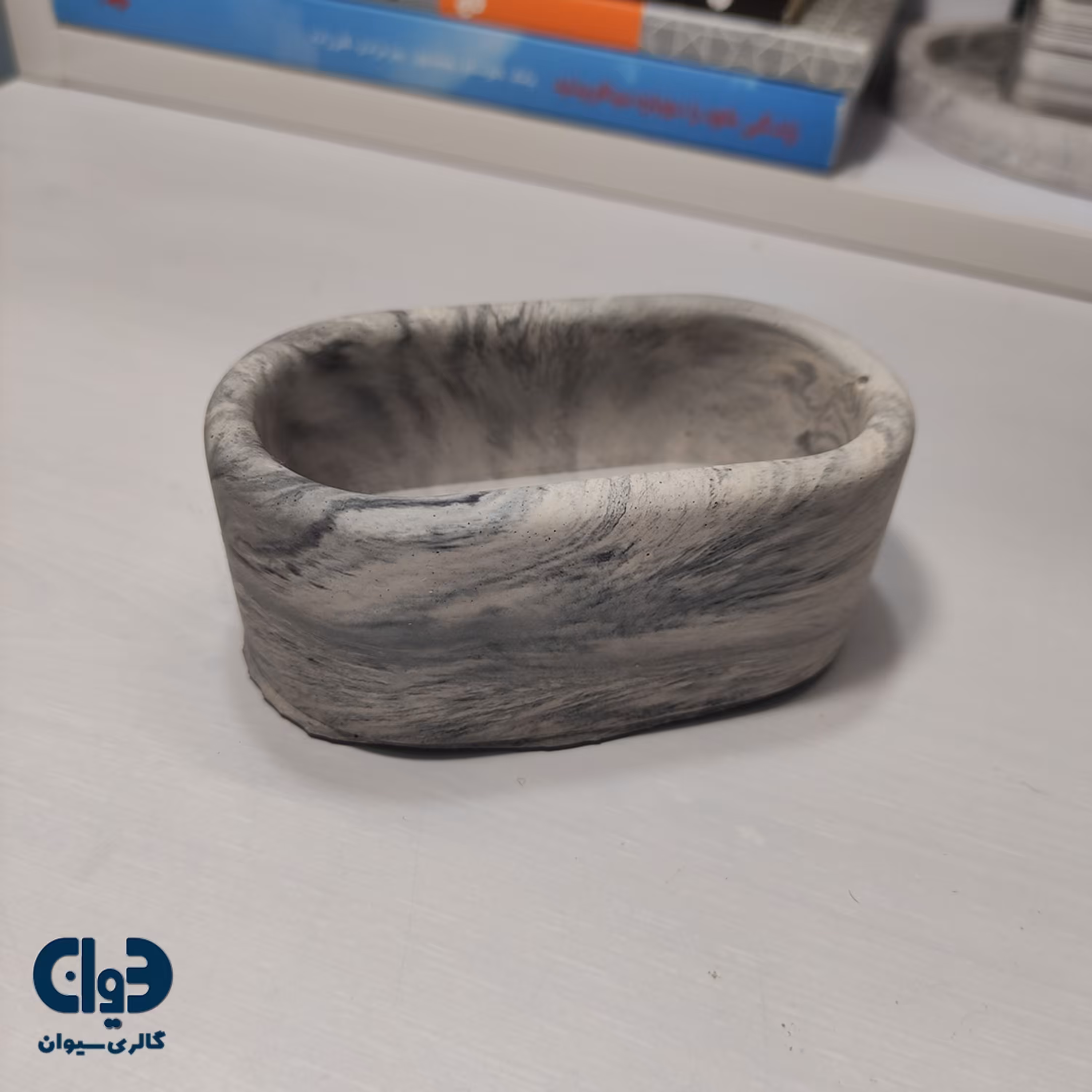 گلدان کوچک طرح لوزی