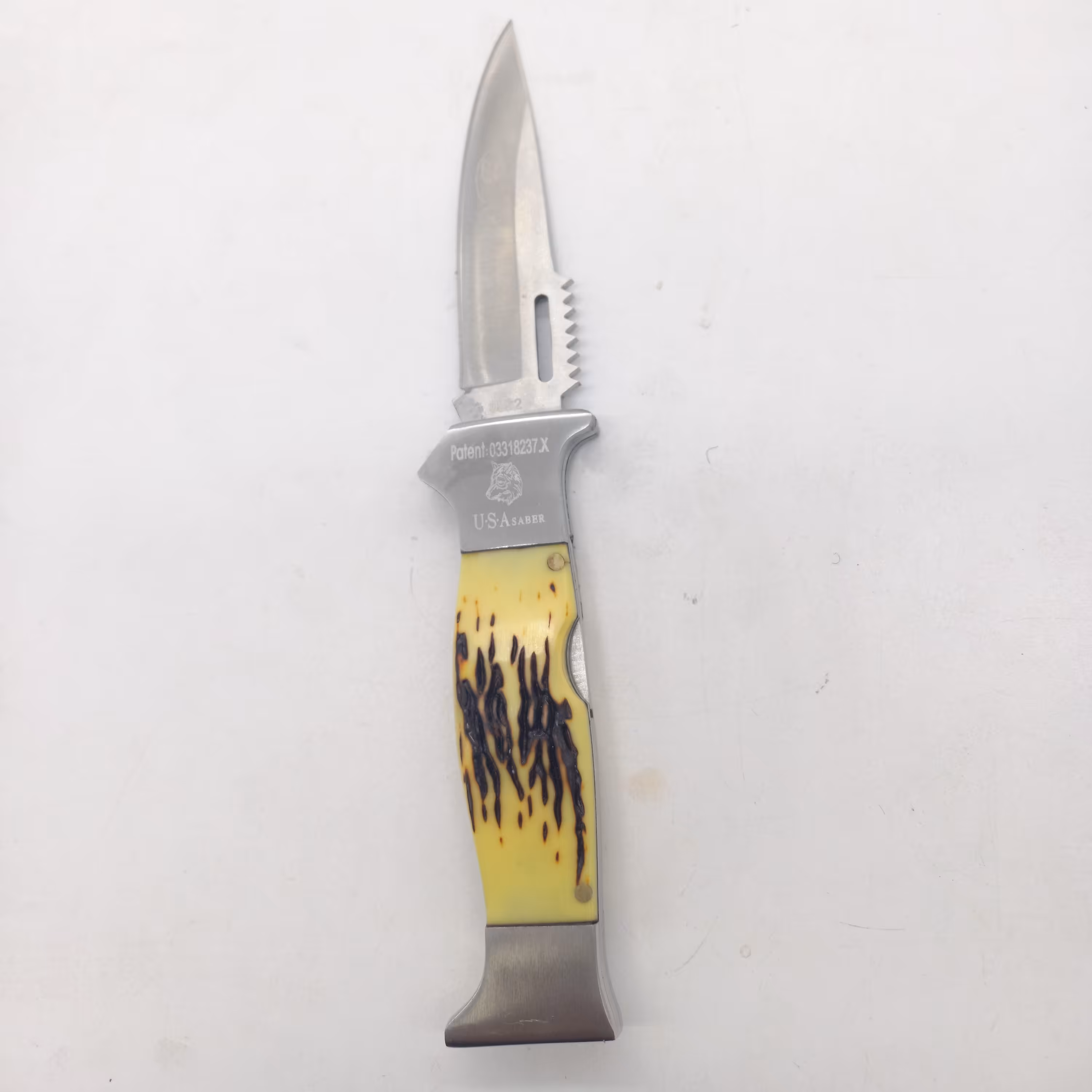 چاقو دسته شاخ کد 302