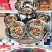 لگن  استیل یونیک 6عددی 