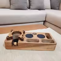 استند چوبی دستگاه اسپرسوسازی.....این محصول سفارشی ساز میباشد و خاص دستگاه شما ساخته میشود