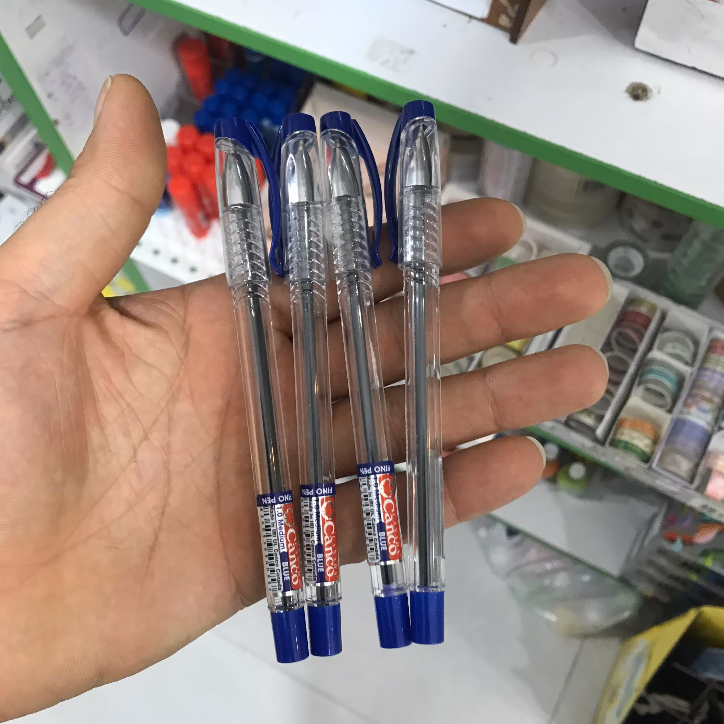 خودکار کنکو 5 عددی آبی نوک 1 میل