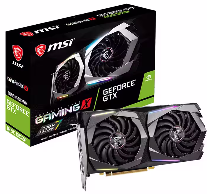 کارت گرافیک ام اس آی مدل GeForce GTX 1660 SUPER GAMING X با حافظه 6 گیگابایت