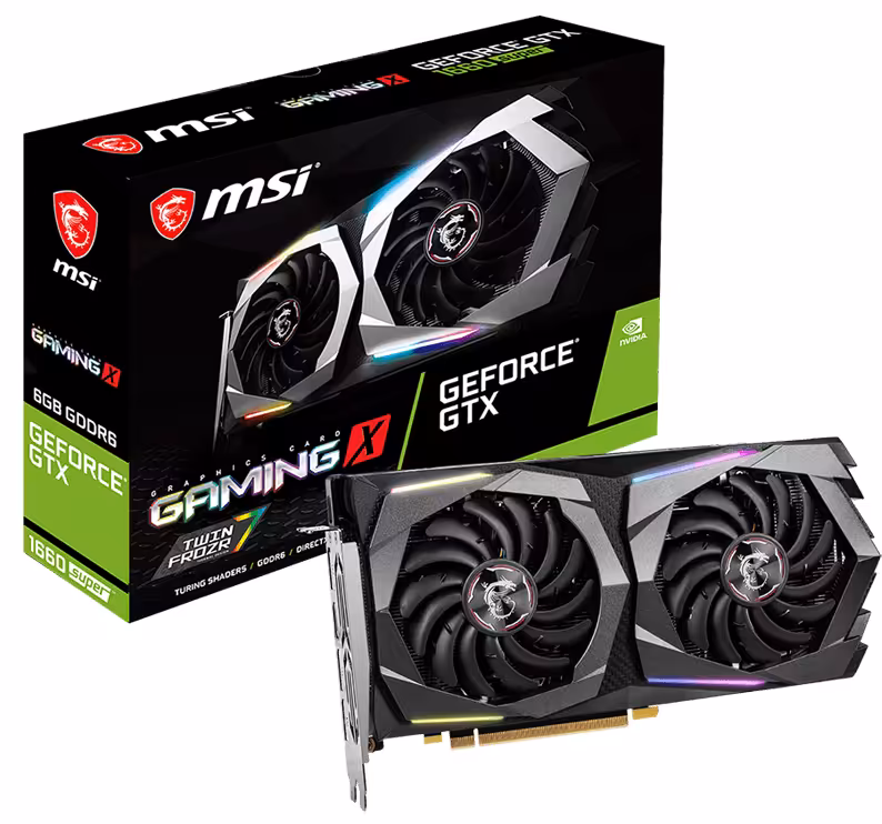 کارت گرافیک ام اس آی مدل GeForce GTX 1660 SUPER GAMING X با حافظه 6 گیگابایت