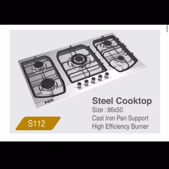 اجاق گاز صفحه استیل ان جی 

برند صادراتی شرکت ان جی
 
مدل اجاق گاز S112

