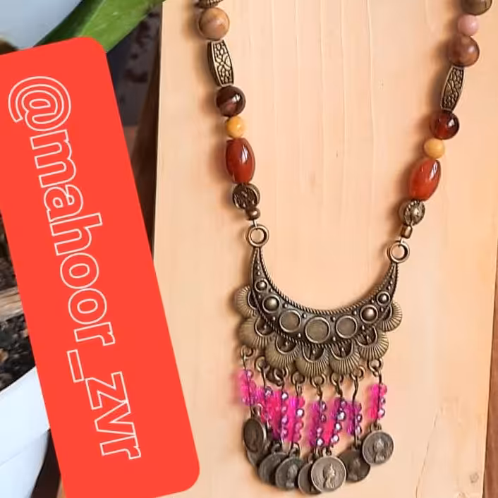 گردنبند رومانتویی شیک و زیبا