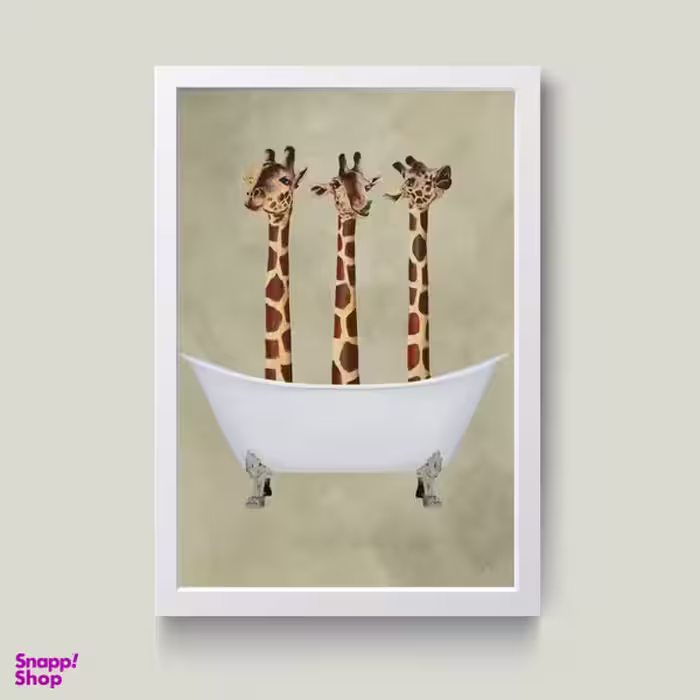 تابلو مدل giraffe کد m2662-w