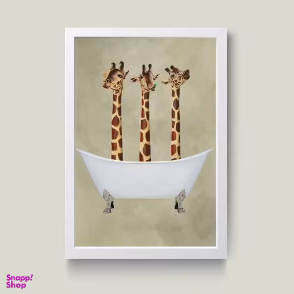 تابلو مدل giraffe کد m2662-w