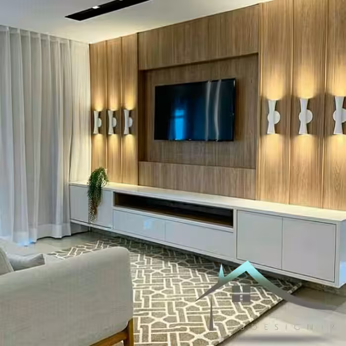 تی وی وال کلاسیک و مدرن سایز 220 سانتی متر