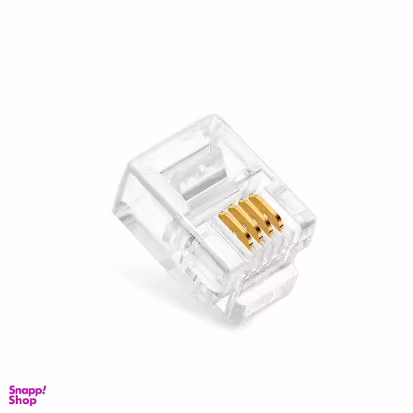 سوکت تلفن مدل RJ11 بسته 10 عددی