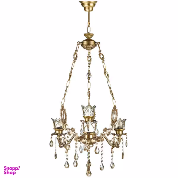 لوستر چشمه نور4 شعله کد S3571/3