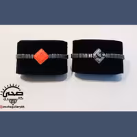 ست دستبند زنانه مردانه با سنگ طبیعی 