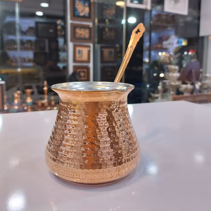 قهوه جوش مسی سایز 3