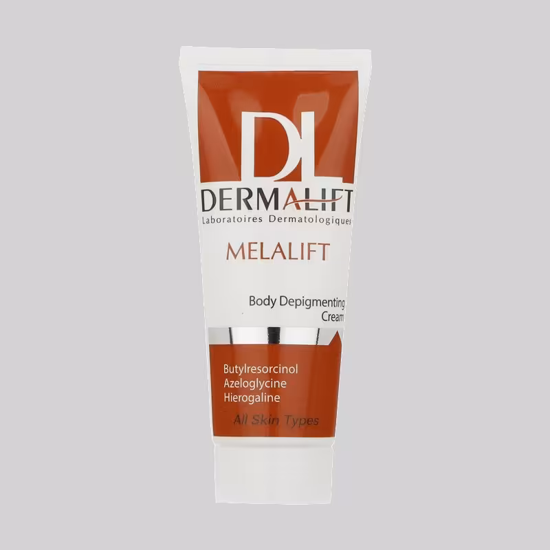 کرم روشن کننده بدن درمالیفت مدل ملالیفت(Melalift) حجم 75 میلی لیتر
