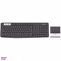 کیبورد لاجیتک مدل K375s MULTI-DEVICE به همراه پایه نگهدارنده گوشی موبایل و تبلت