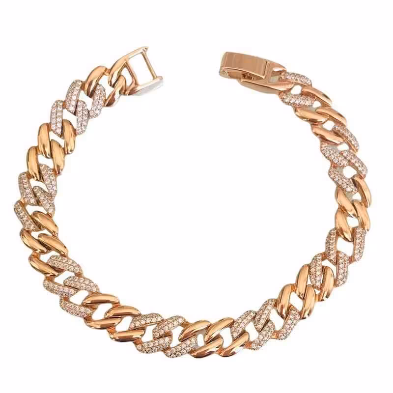 دستبند زنانه ژوپینگ کارتیر نگین دار