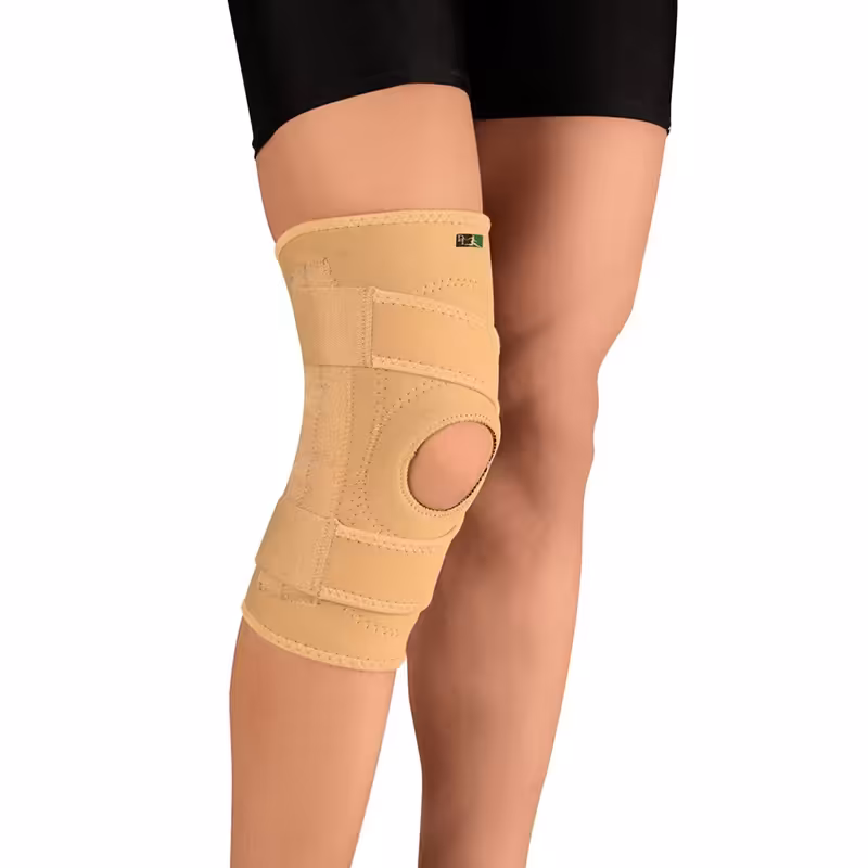 زانوبند استرپ دار نئوپرن پالمبو درمان طب 1012