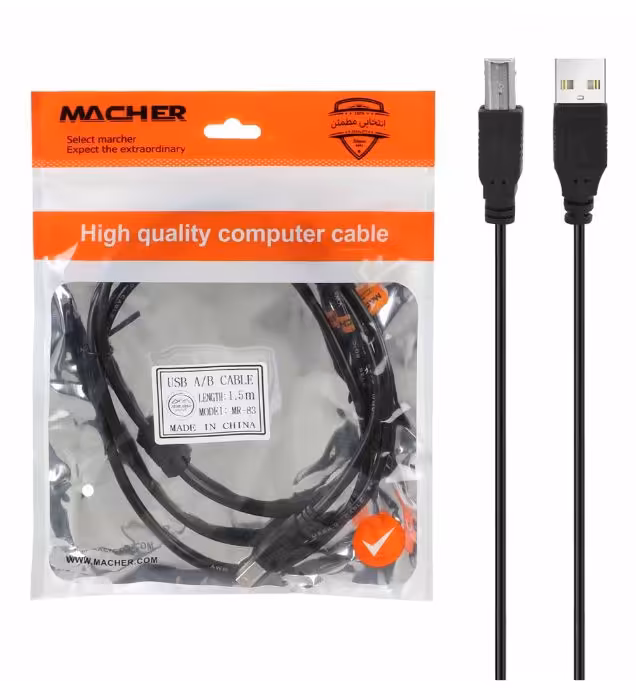 کابل پرینتر USB 2.0 مچر مدل MR-83