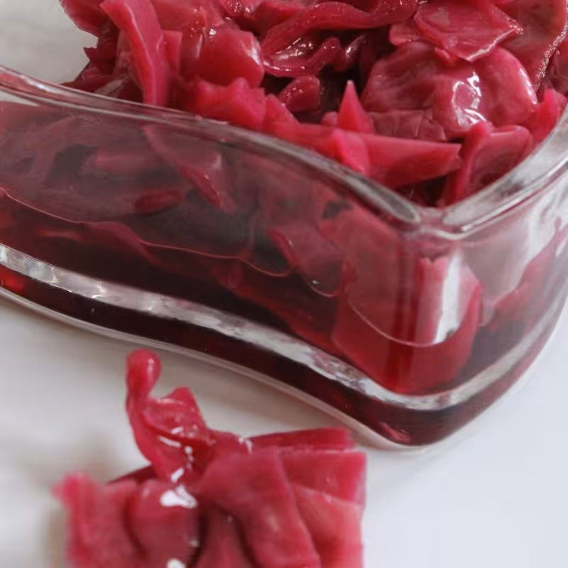 ترشی کلم بنفش 