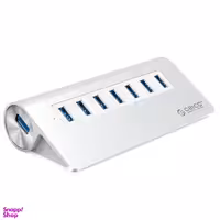 هاب 7 پورت USB3.0 اوریکو مدل M3H7 آداپتور دار