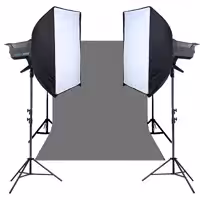 کیت تولید محتوا دو شاخه BK-300 با سافت باکس  فون و پایه فون