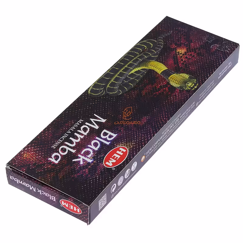 عود خوشبو کننده مدل BLACK MAMBA هم HEM