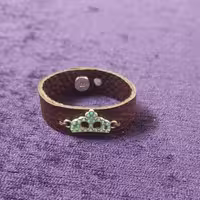 دستبند چرم طبیعی 