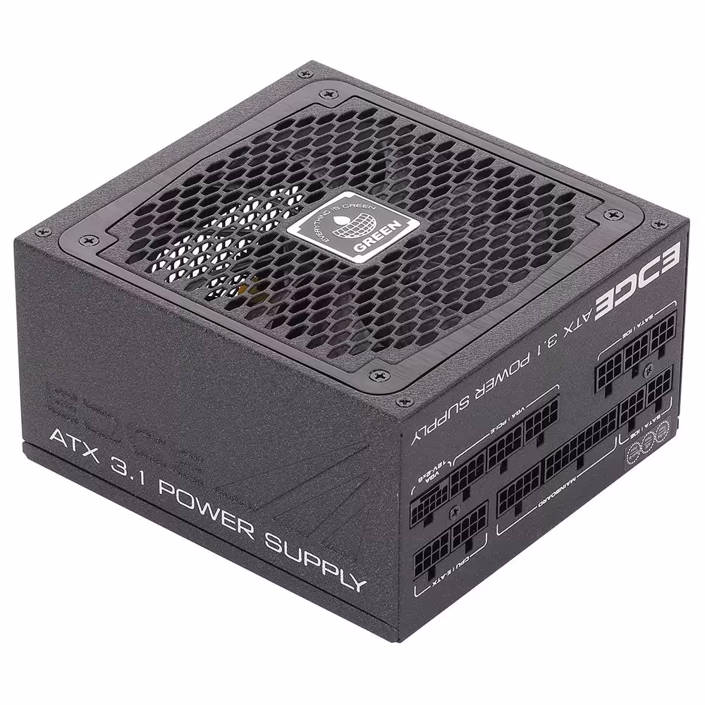 پاور کامپیوتر گرین مدل GP1000B-EDGE استاندارد ATX 12V v3.1 توان 1000 وات