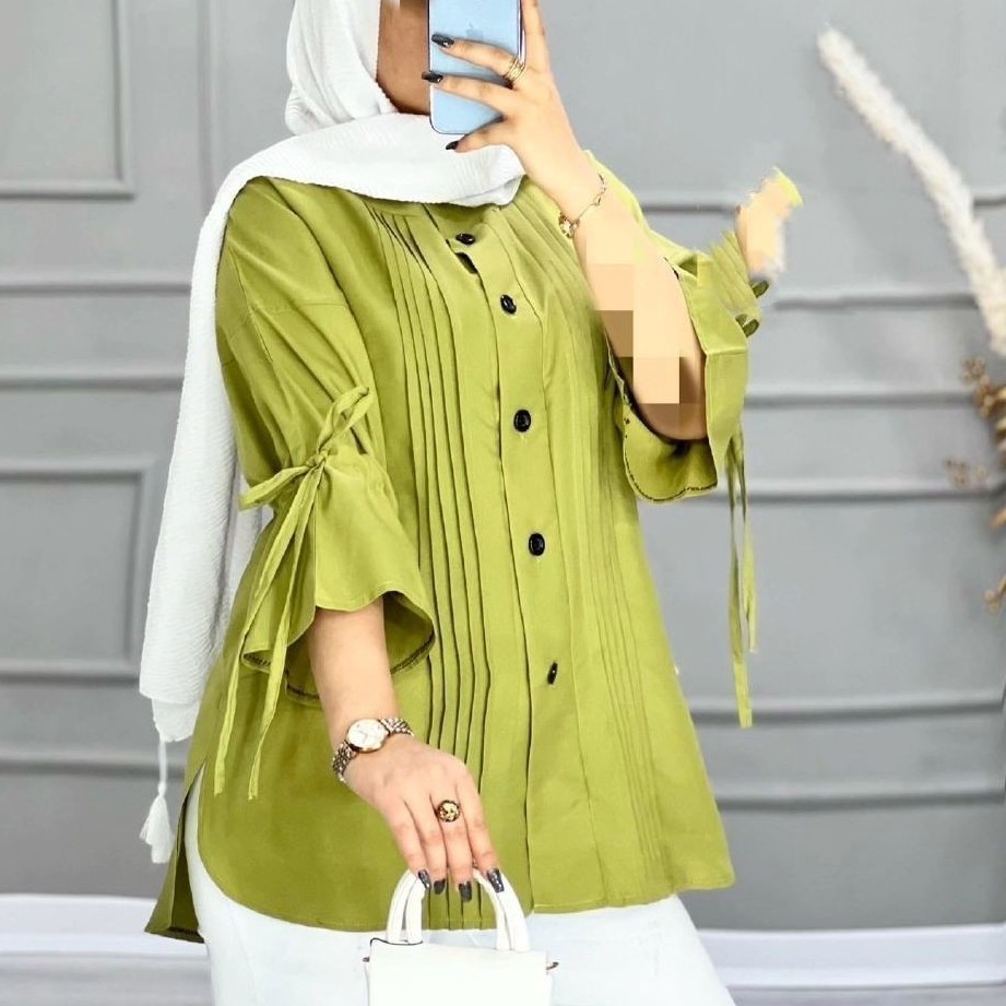 مانتو شومیزی پیله دار