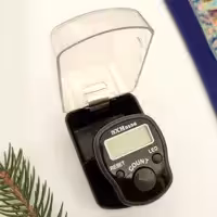 صلوات شمار چراغدار قابدار  مشکی وارداتی SXH5136