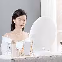 آینه آرایشی رومیزی چراغ‌دار جوردن و جودی NV534